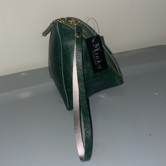 Green triangle bag - Picture 2 of 3
